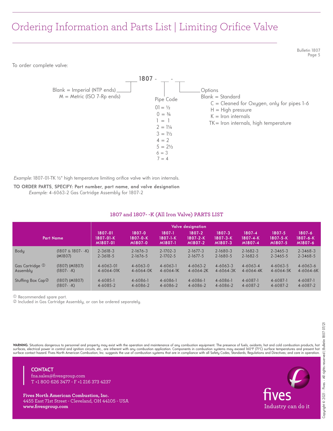 Fives Group - Catalog Combustion 2021 - Page 1511