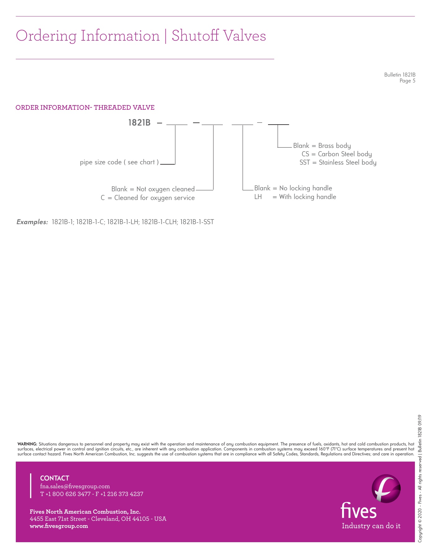 Fives Group - Catalog Combustion 2021 - Page 1523