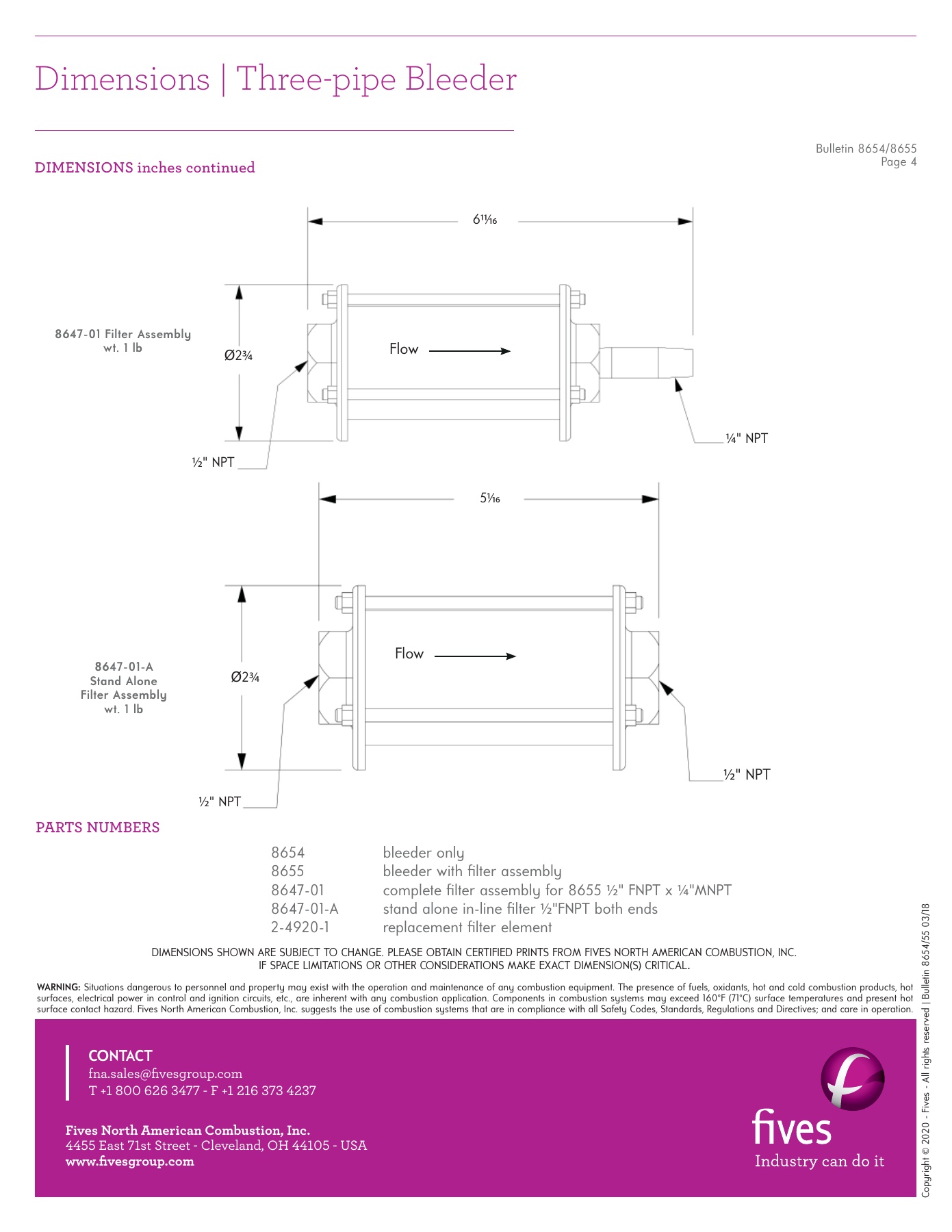 Fives Group - Catalog Combustion 2021 - Page 1634