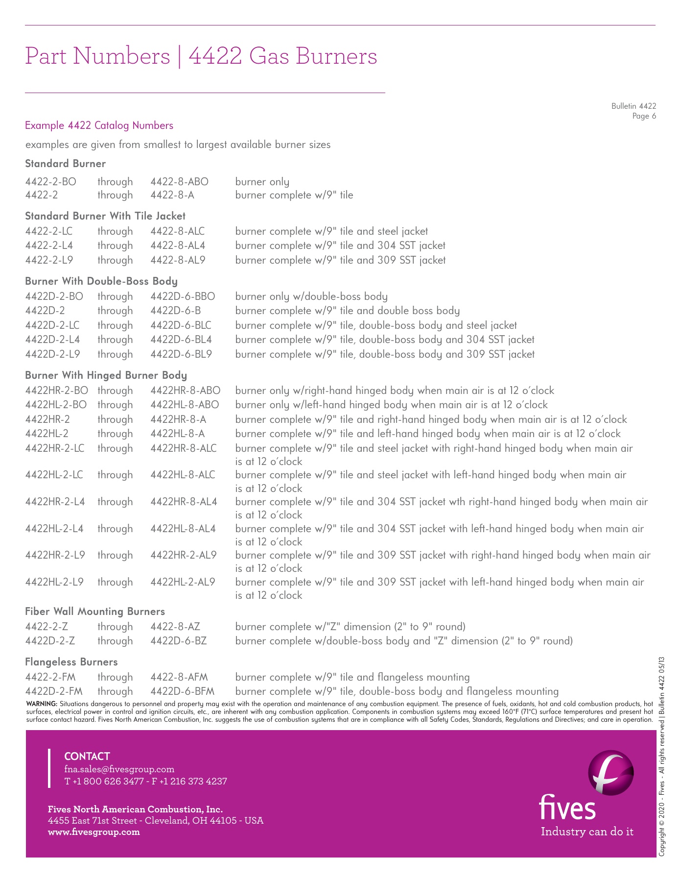 Fives Group - Catalog Combustion 2021 - Page 0186