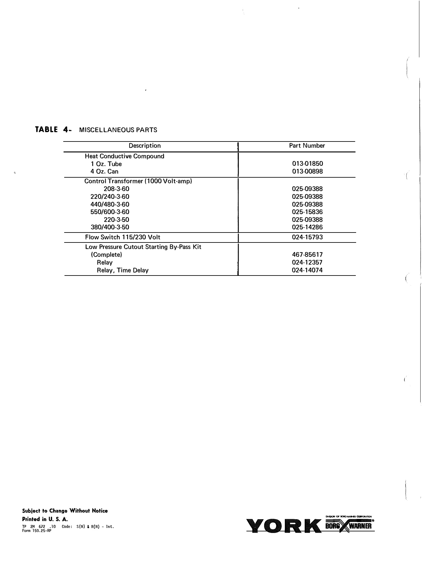 York - Catalog 150-25-RP - Page 0003