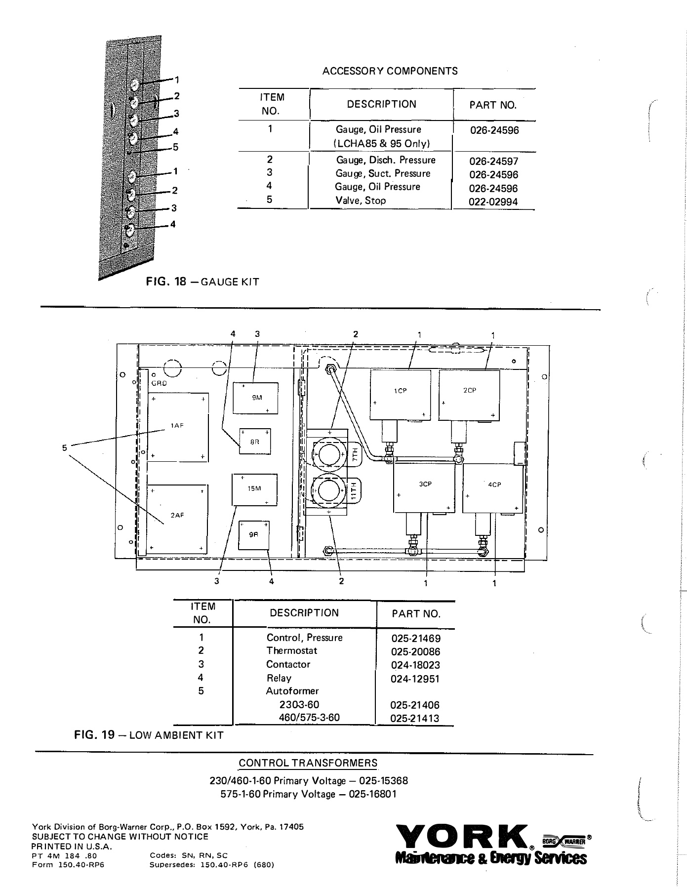 York - Catalog 150-40-RP6 - Page 0019