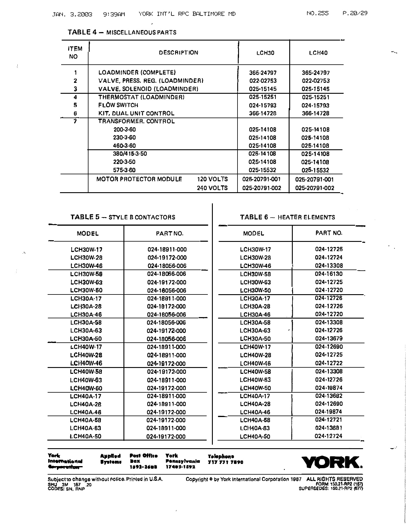 York - Catalog 155-16-RP - Page 0003