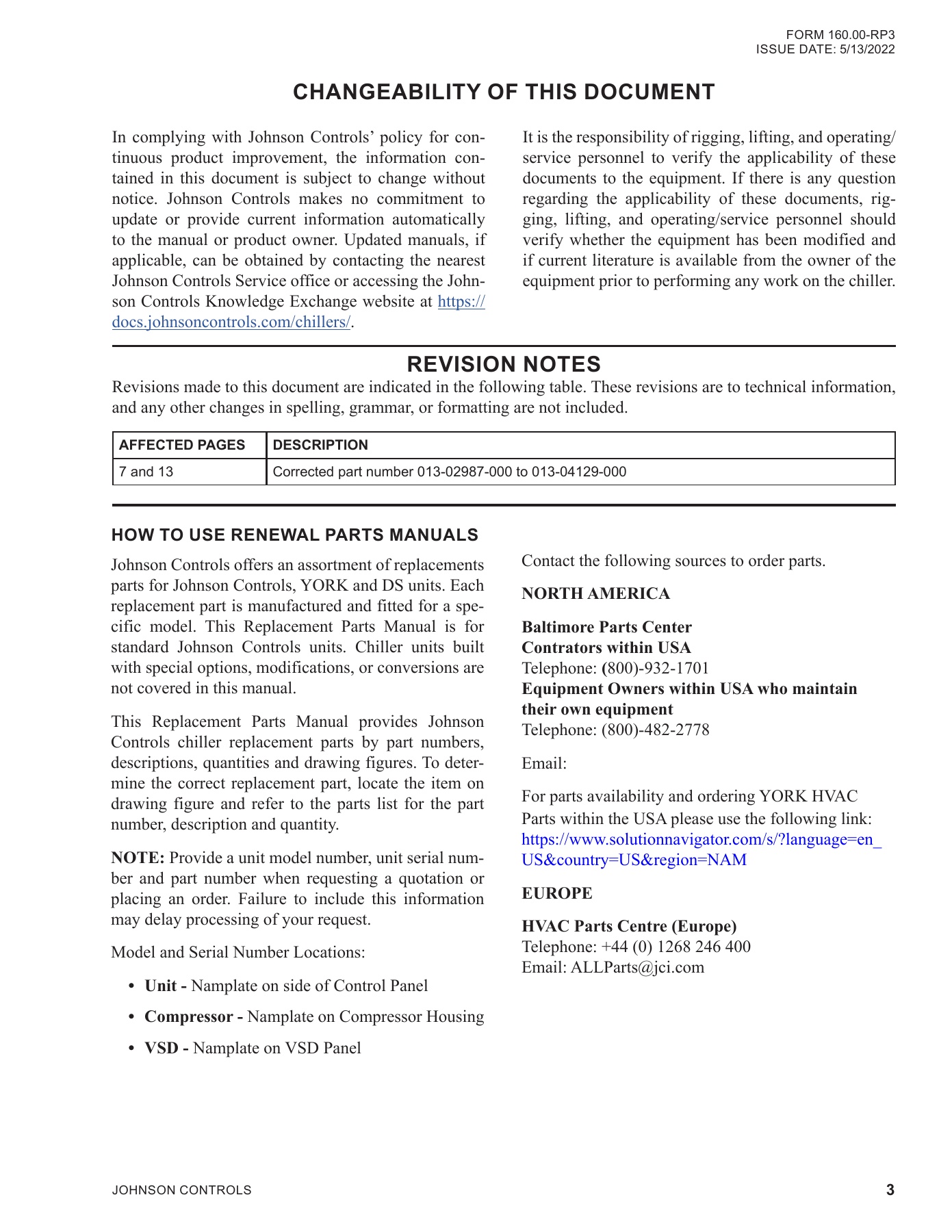 York - Catalog 160-00-RP3 - Page 0002