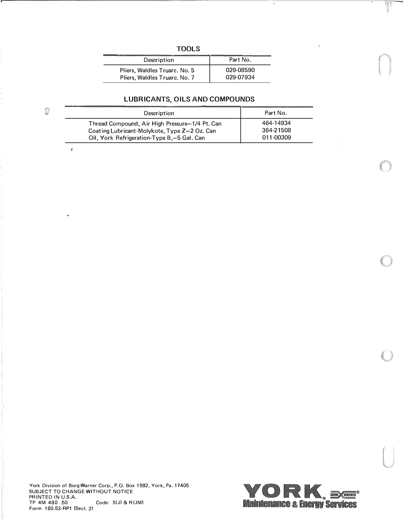 York - Catalog 160-53-RP1-SECT-2 - Page 0016