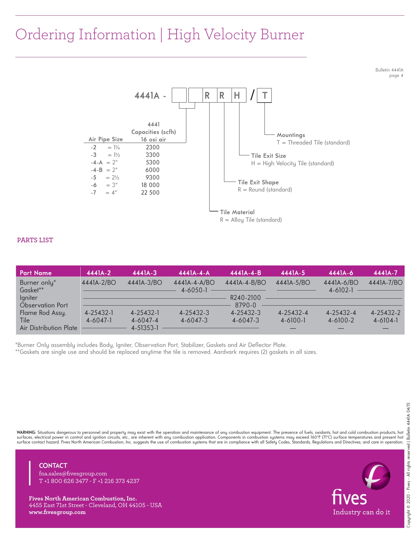 Fives Group - Catalog Combustion 2021 - Page 0262