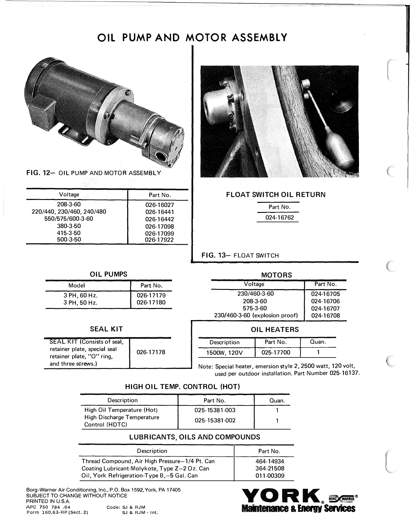 York - Catalog 160-63-RP-SECT-2 - Page 0015
