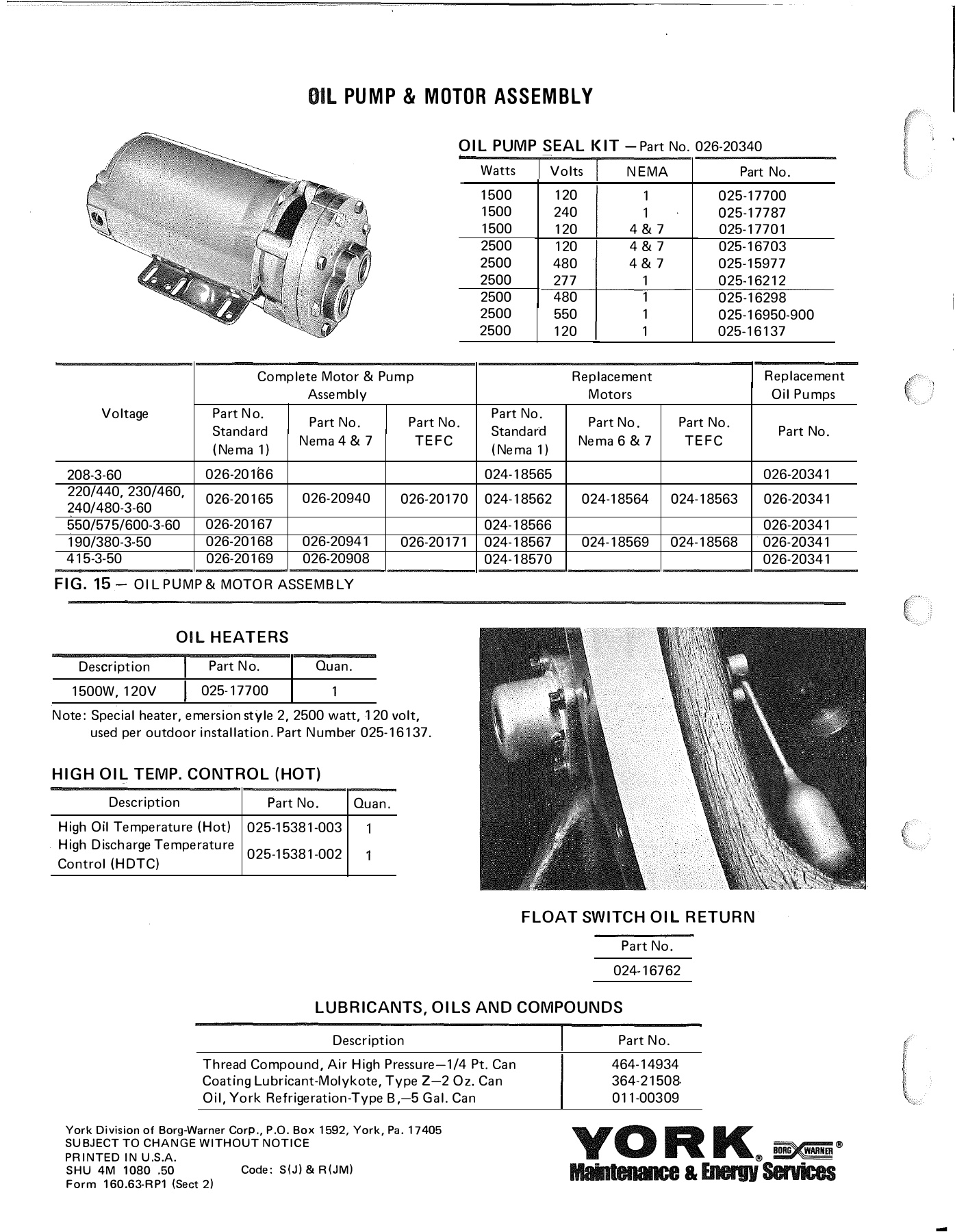 York - Catalog 160-63-RP1-SECT-2 - Page 0015