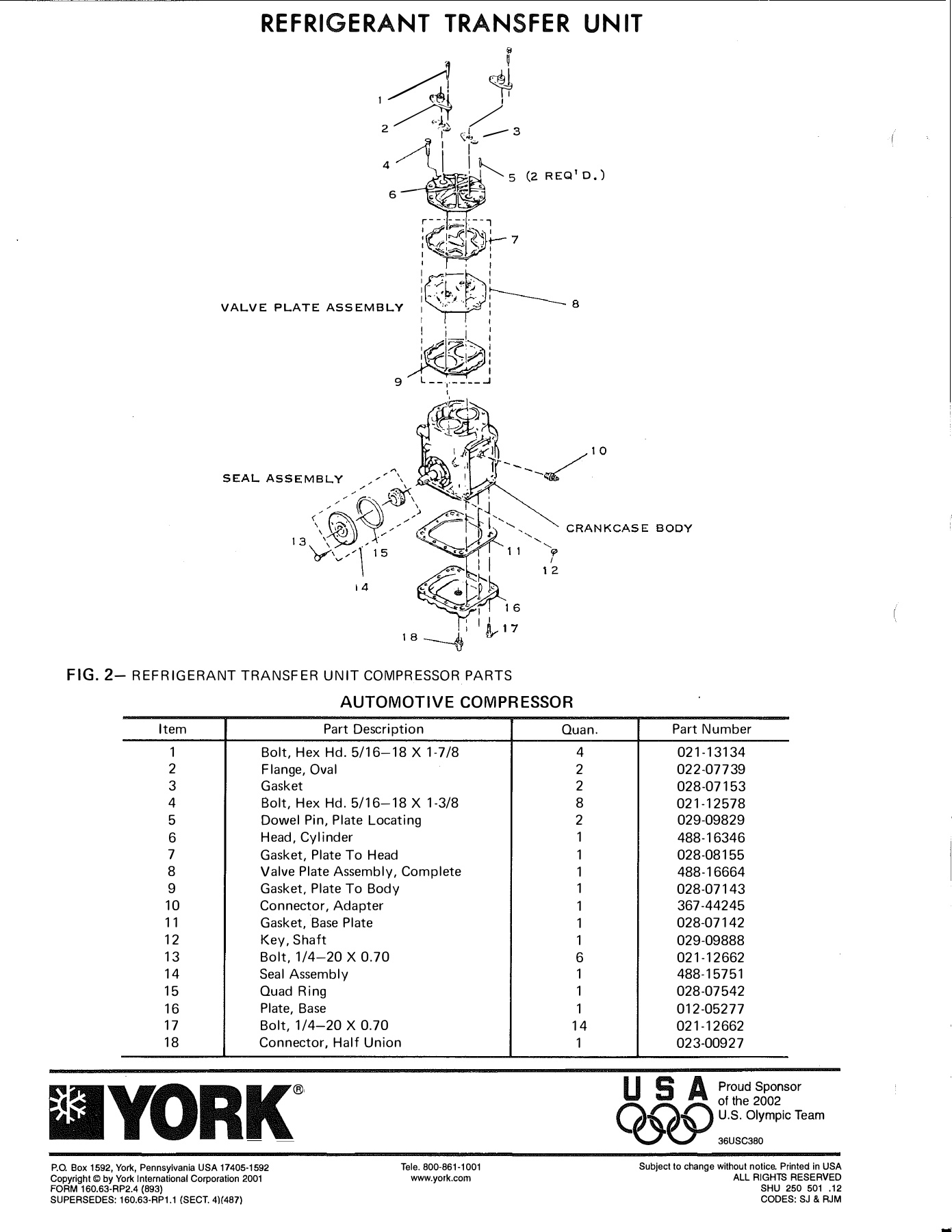 York - Catalog 160-63-RP2-4 - Page 0001
