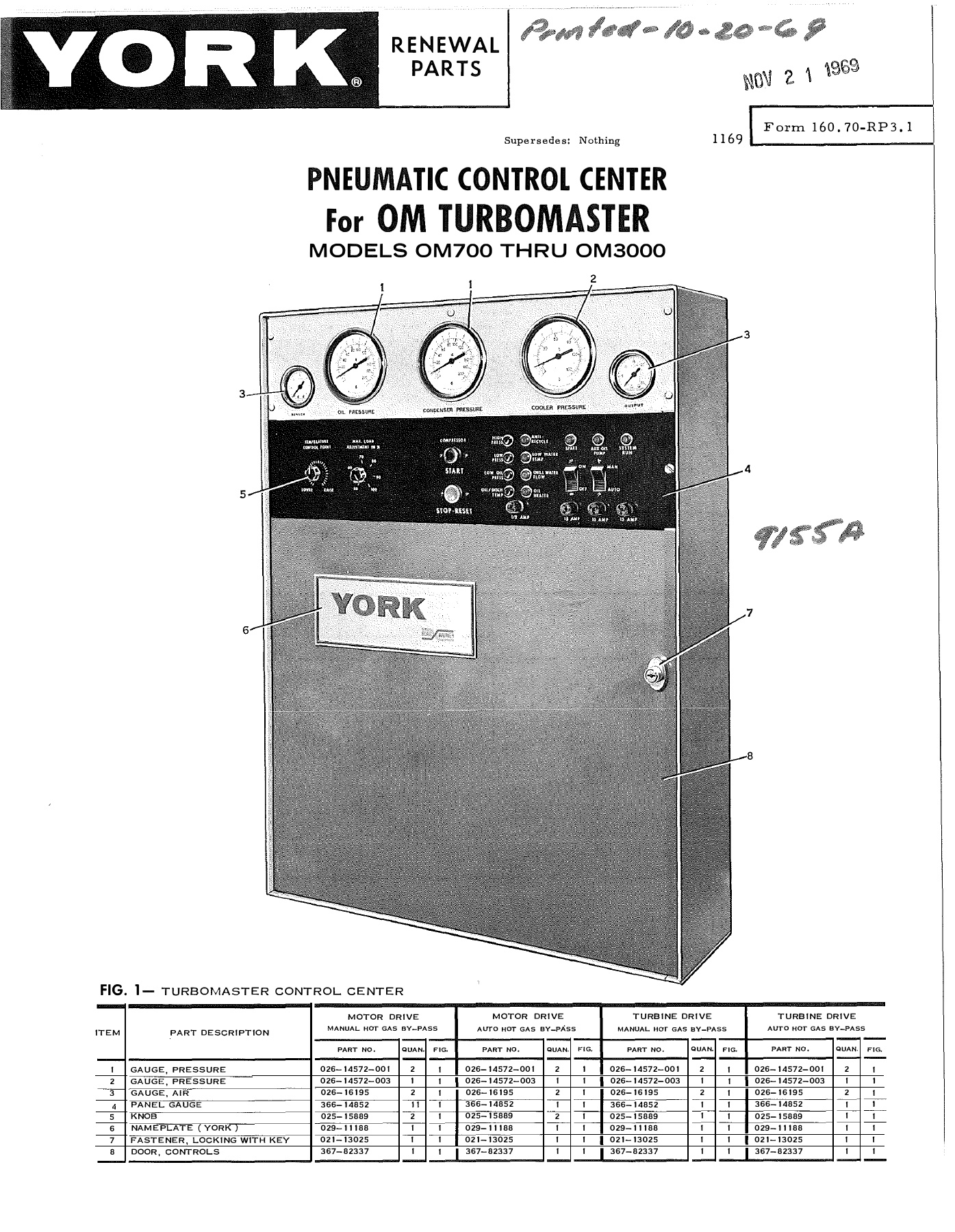 York - Catalog 160-70-RP3-1 - Page 0000