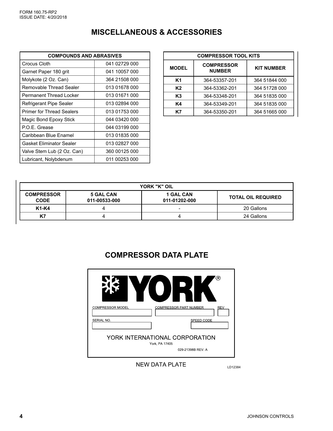 York - Catalog 160-75-RP2 - Page 0003