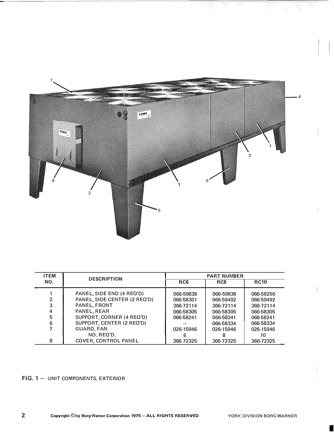 York - Catalog 195-30-RP1 - Page 0001
