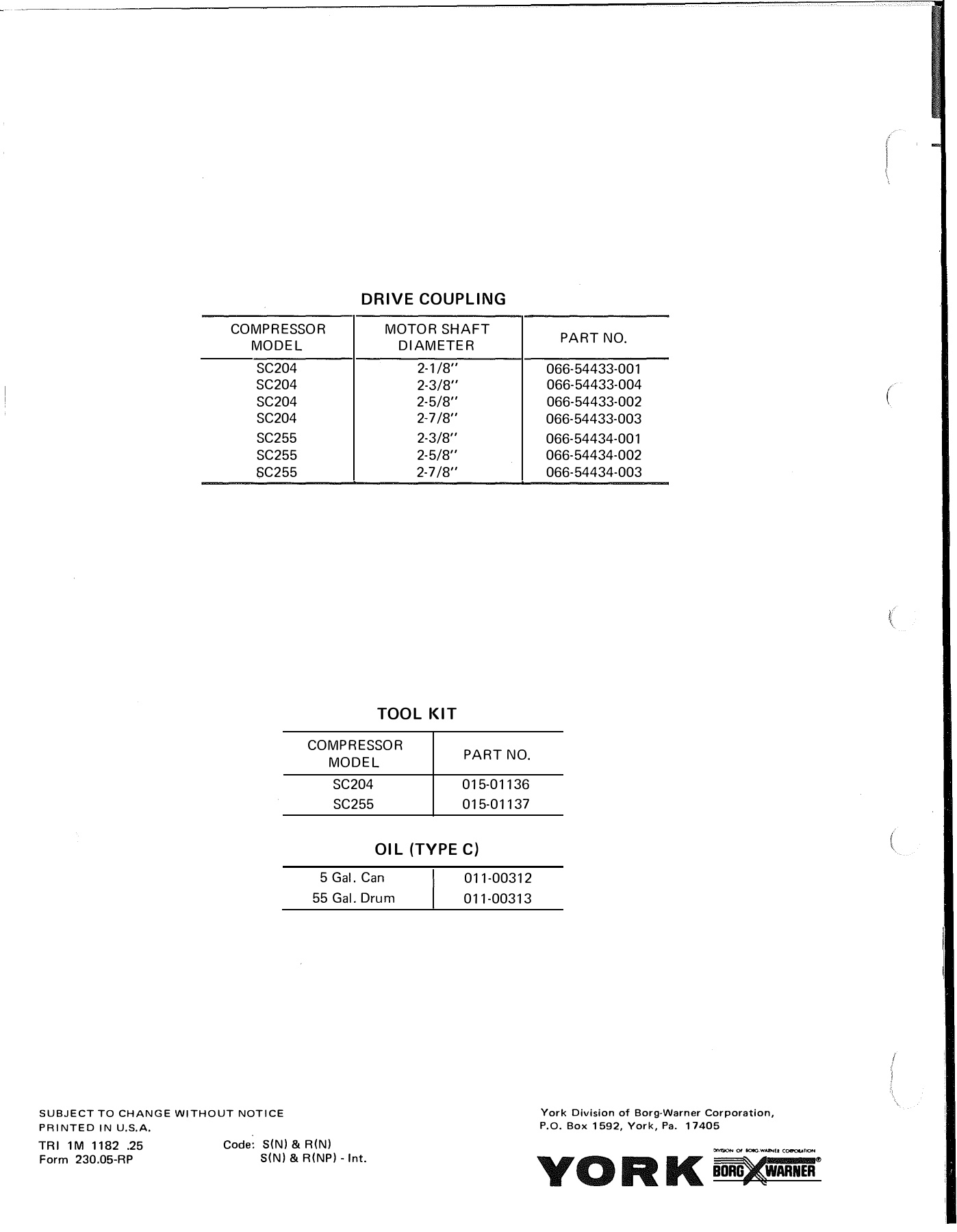 York - Catalog 230-05-RP - Page 0009