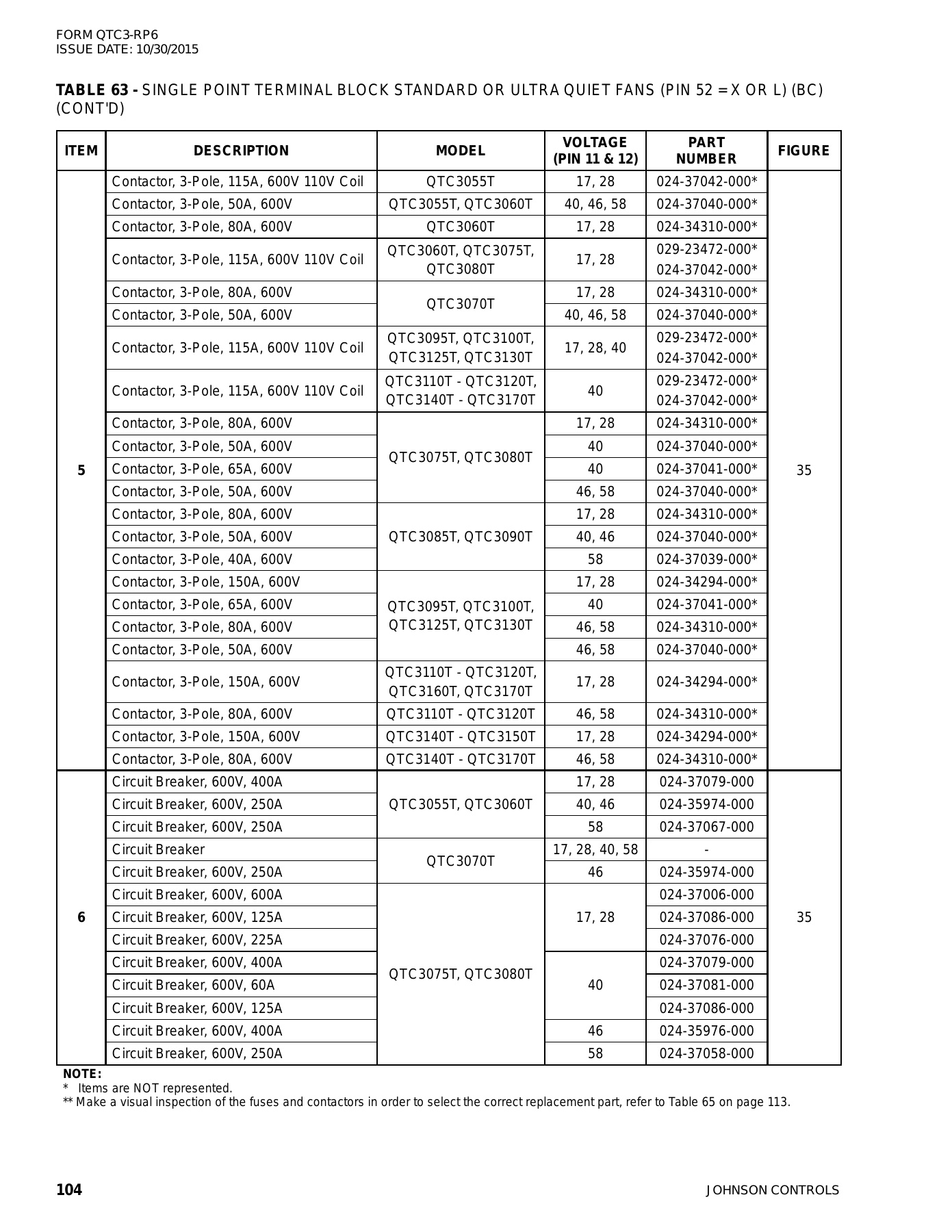 York - Catalog QTC3-RP6 - Page 0103