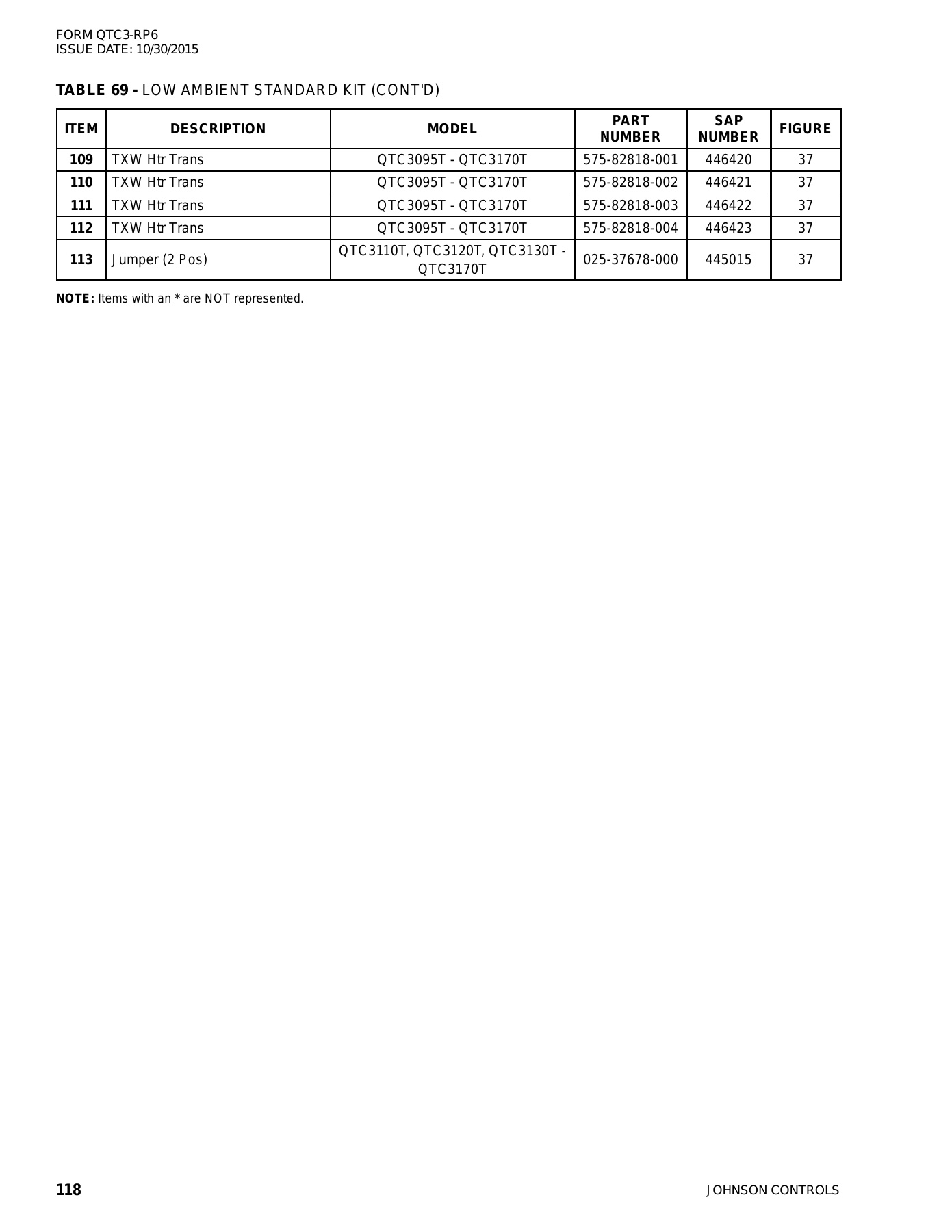 York - Catalog QTC3-RP6 - Page 0117
