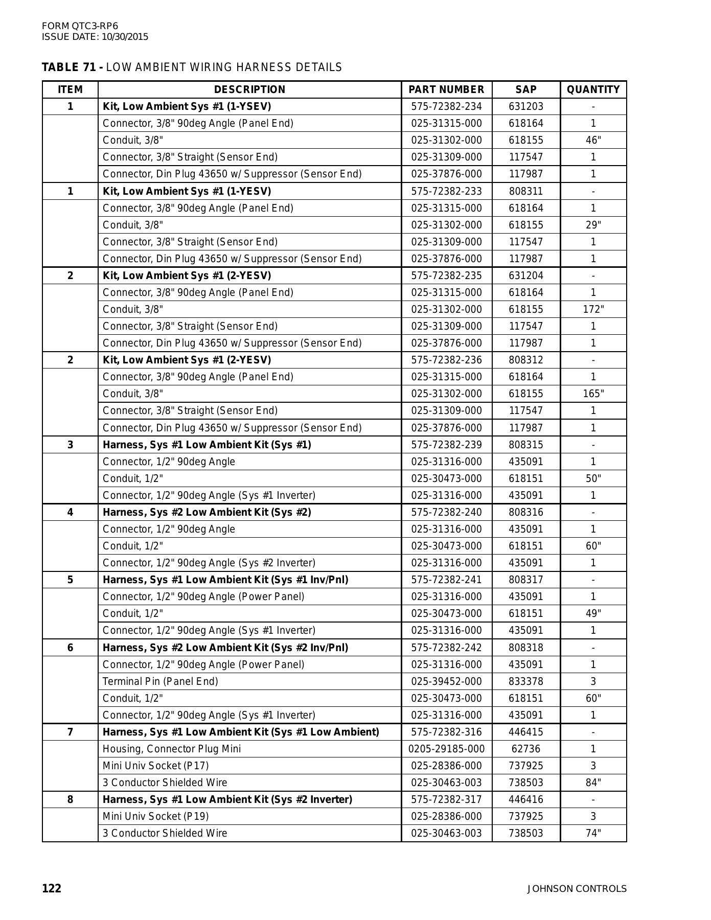 York - Catalog QTC3-RP6 - Page 0121