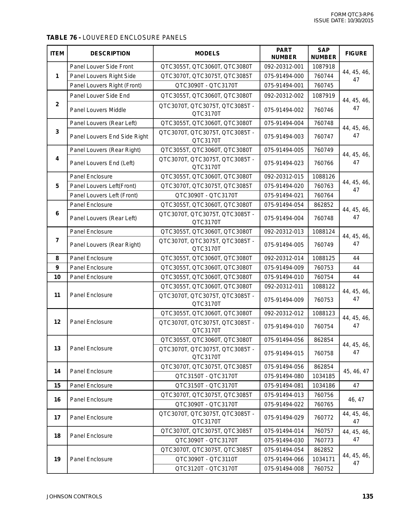 York - Catalog QTC3-RP6 - Page 0134