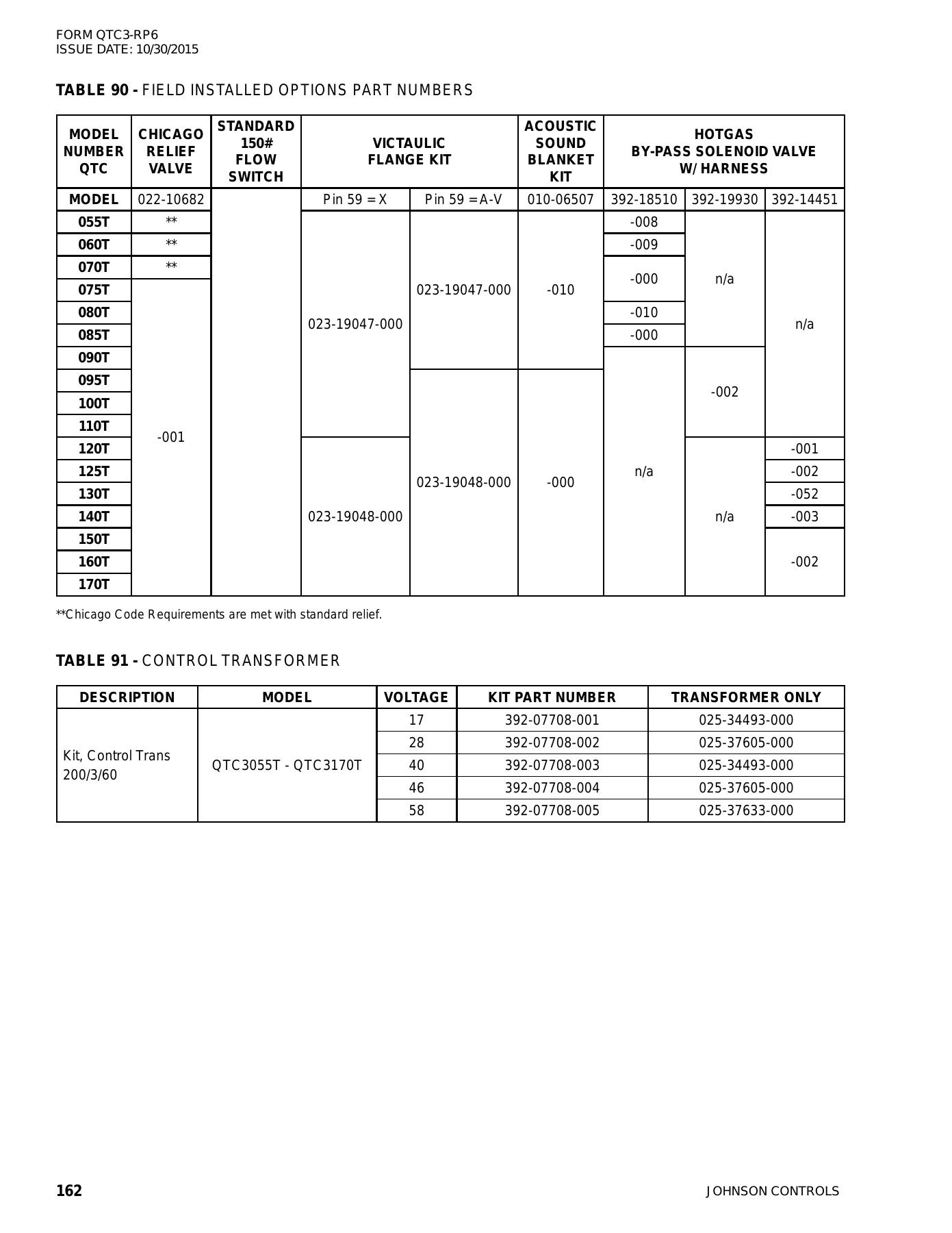 York - Catalog QTC3-RP6 - Page 0161
