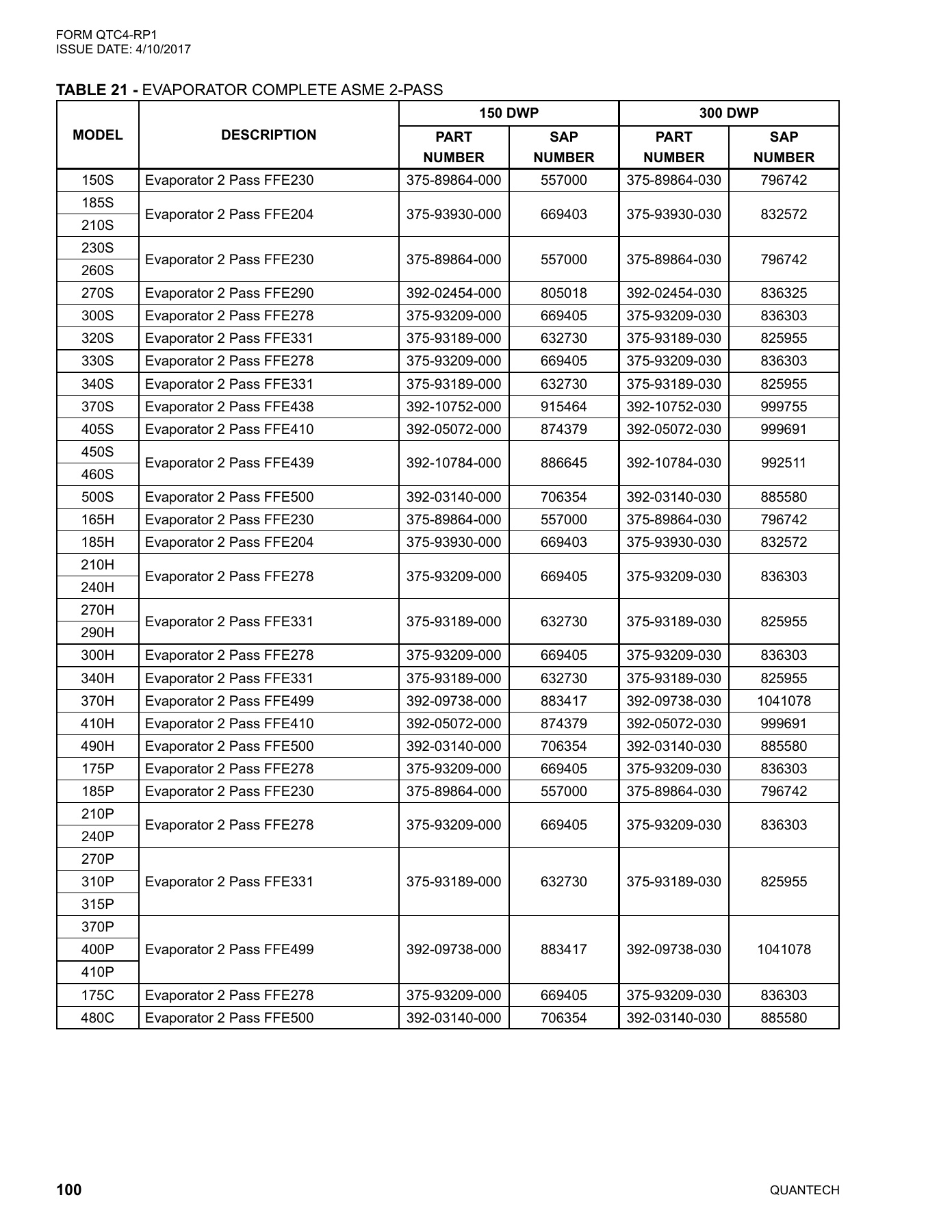 York - Catalog QTC4-RP1 - Page 0099