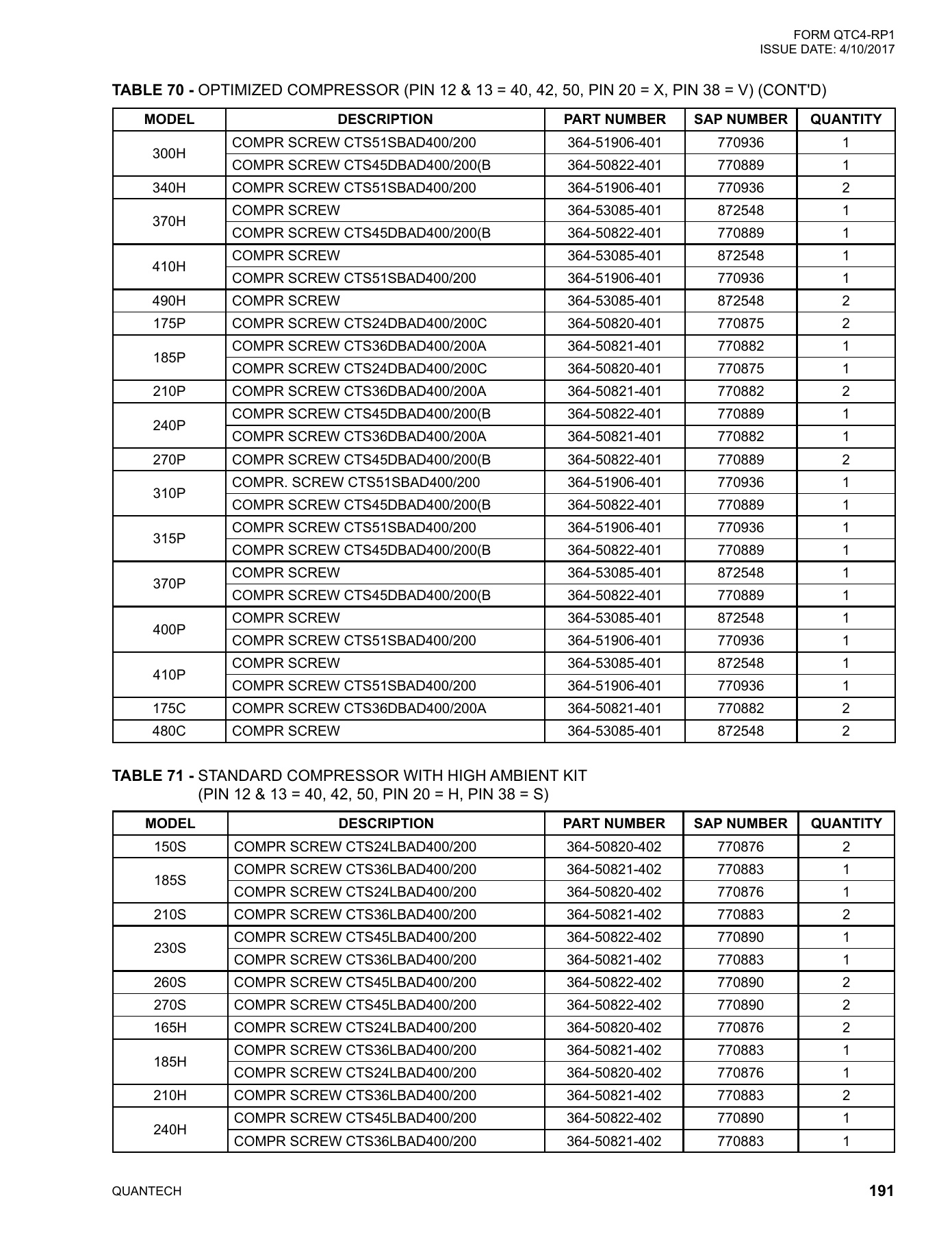 York - Catalog QTC4-RP1 - Page 0190