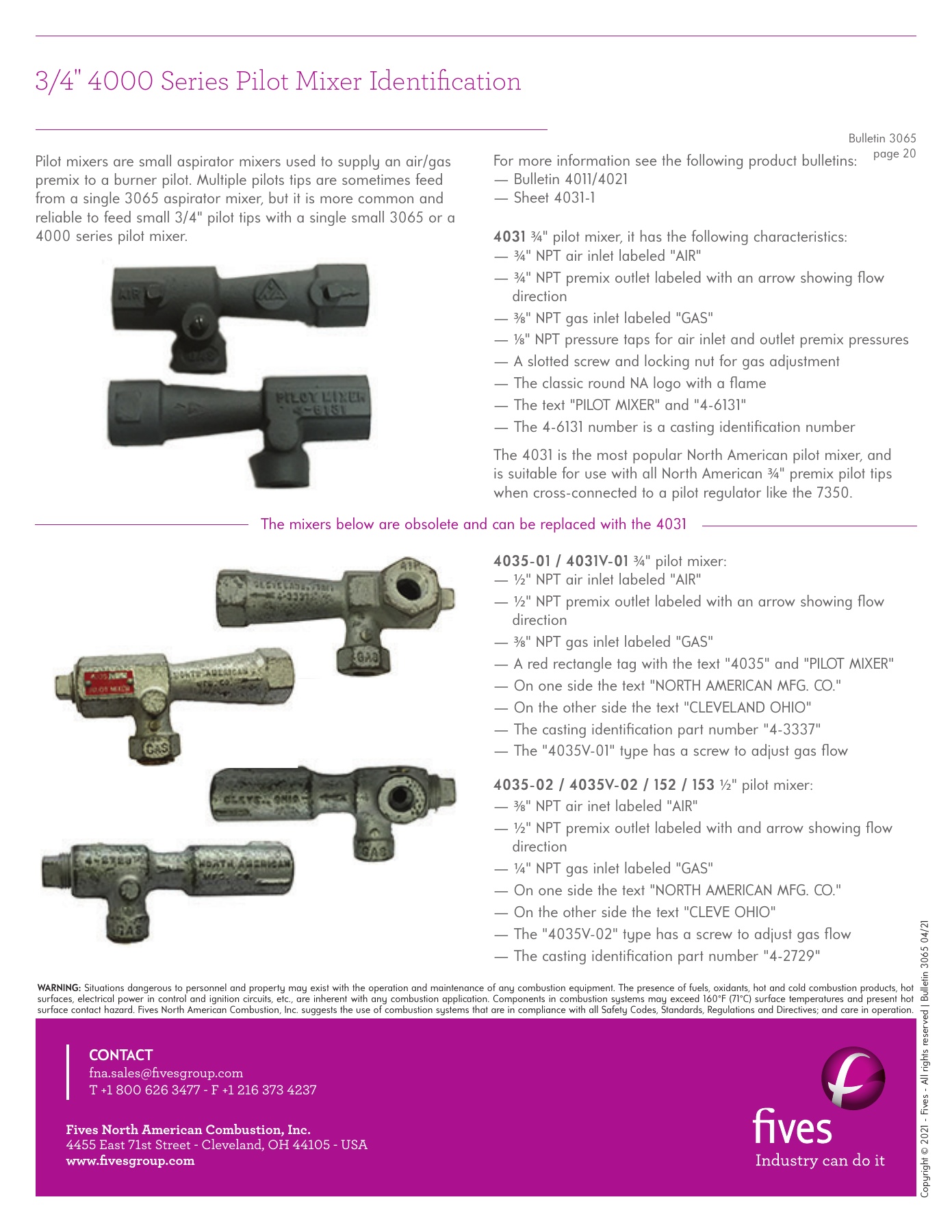 Fives Group - Catalog Combustion 2021 - Page 0047