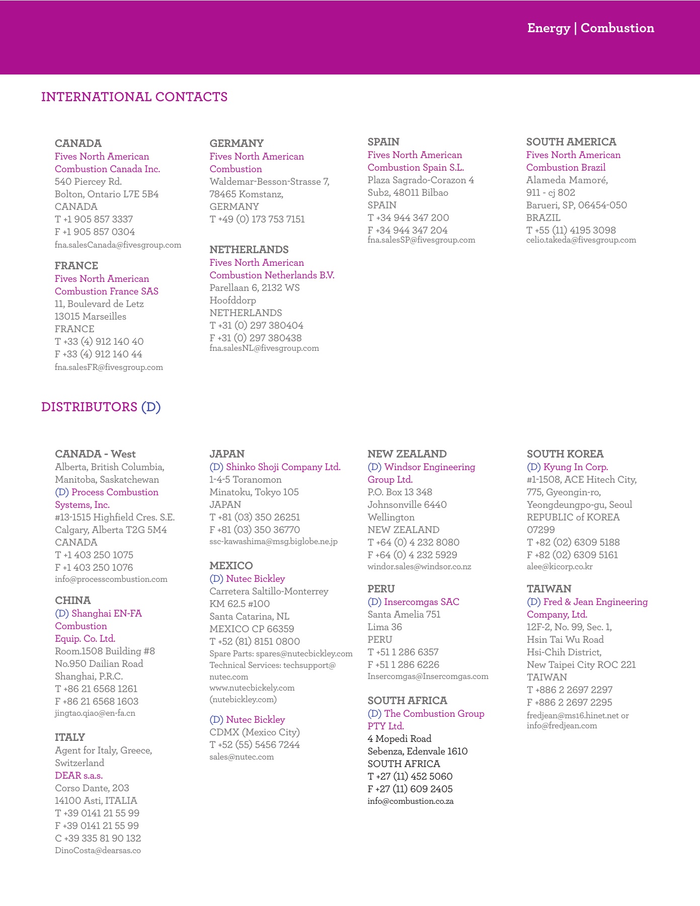 Fives Group - Catalog Combustion 2021 - Page 0004